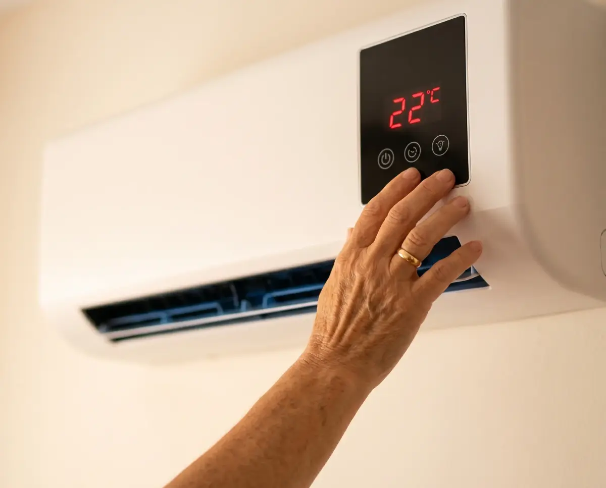 EpiCooler touch-display viser 22 grader